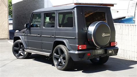 Mercedes Benz G Class Matte Black Photo Gallery #2/12