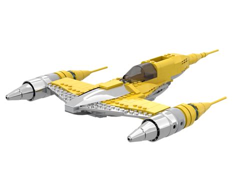 LEGO MOC Naboo N-1 Starfighter by monkgyatso | Rebrickable - Build with LEGO