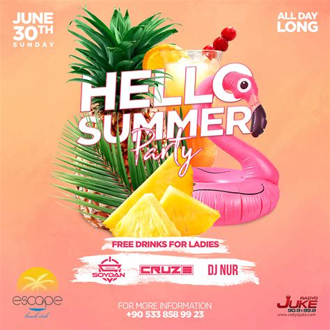 Summer Party Flyer | Behance