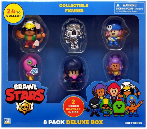 Brawl Stars Mini Figure Shelly, Penny, Bo, Bibi, Tara, Jessie 2 Mystery ...