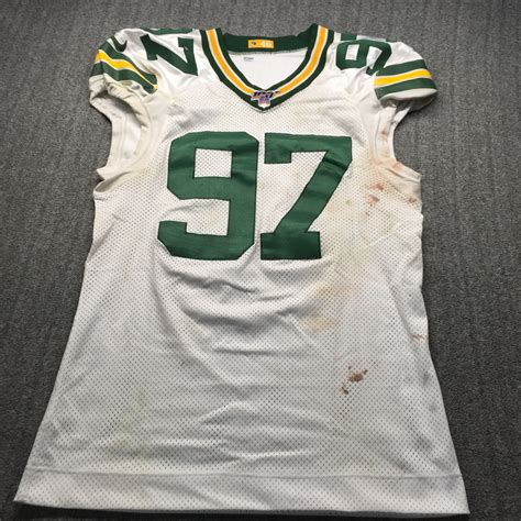 Crucial Catch - Packers Kenny Clark Game Used Jersey Size 46 (10/14/19 ...