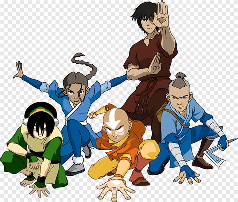 Aang Zuko Korra Katara no YouTube, xin fu, Personagem fictício, desenho ...