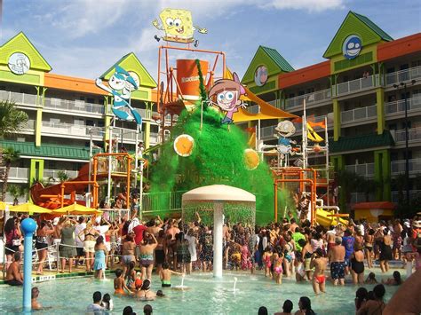 Nickelodeon Hotel, September 2007 (23) | Lluvia de "slime" p… | Flickr