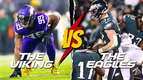 EAGLES vs VIKINGS HIGHLIGHTS - YouTube