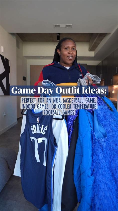 Game Day Outfit Ideas: NBA basketball game, indoor games, or cooler ...