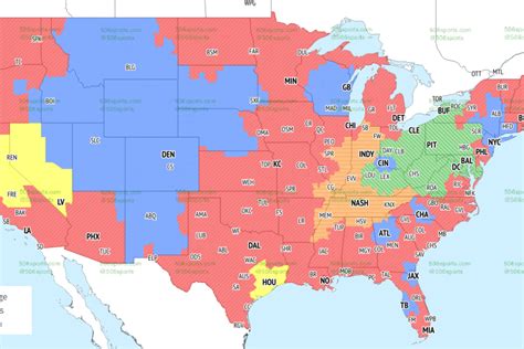 Nfl Football Teams Map