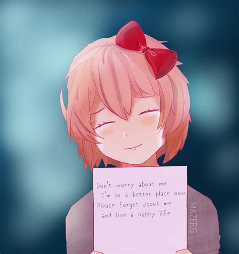 Sayori by mazerg on DeviantArt