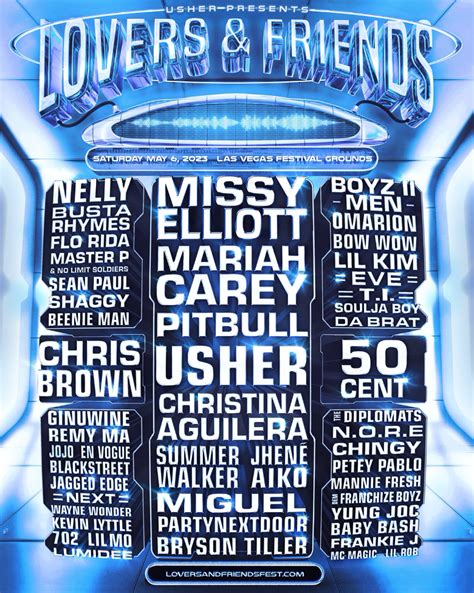 Lovers & Friends Announces 2023 Lineup Missy Elliott, Usher, Mariah Carey To Headline - Live ...