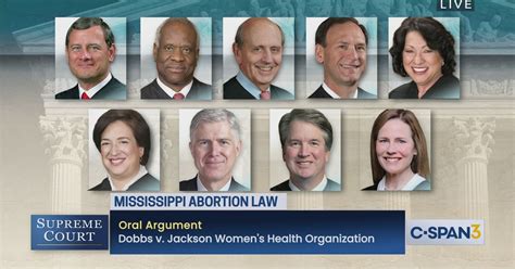 [Dobbs v. Jackson Women's Health Organization] Oral Argument | C-SPAN.org