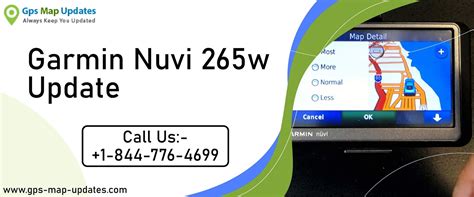 GPS-Map-Updates: Garmin Nuvi 265w :- Follow the guide to update the device +1-844-776-4699