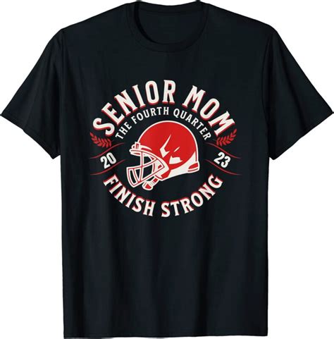 proud senior football mom 2023 t shirt men - Buy t-shirt designs