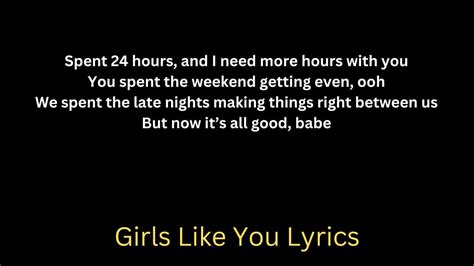 Girls like you lyrics cardi b rap great hit song 2023