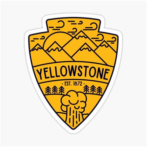 Yellowstone Stickers | Redbubble