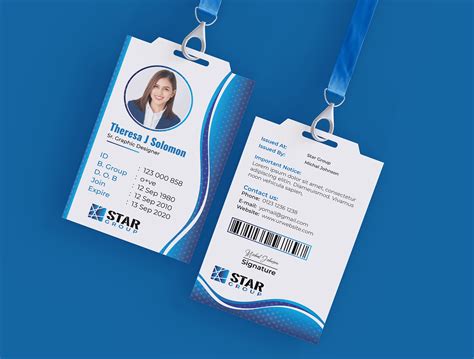 Creative ID Card Design on Behance