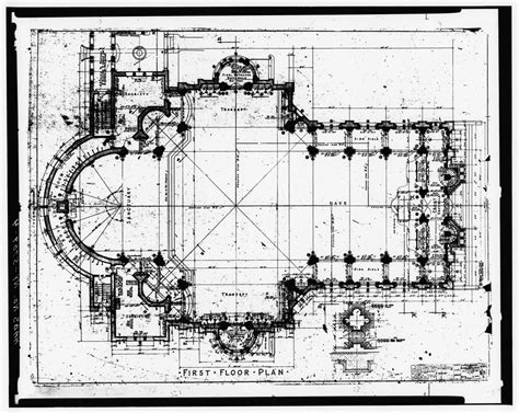 4. DRAWING OF FIRST FLOOR PLAN - Blessed Trinity Roman Catholic Church ...