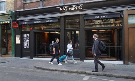 Best Burgers in London Soho: Burger Restaurant Soho: Fat Hippo