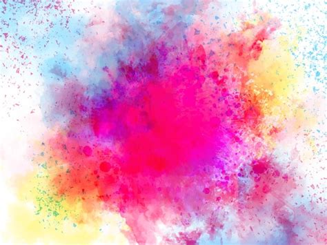 Premium Vector | Abstract colorful Happy Holi background card design ...