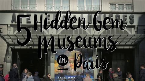 5 hidden gem museums in Paris - YouTube