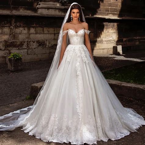 Plus Size Saudi Arabia Wedding Dress 2017 New Off Shoulder Luxury Brides Dresses Wedding Gown ...