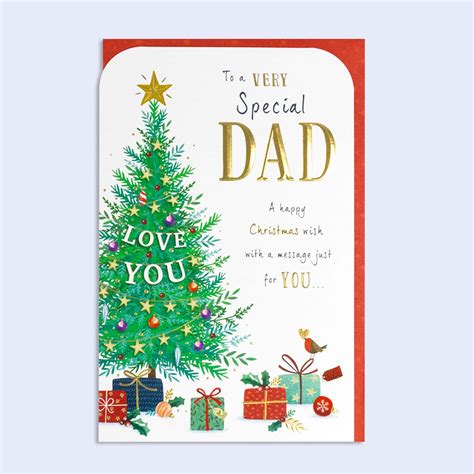 Christmas Card Dad - Garlanna Greeting Cards