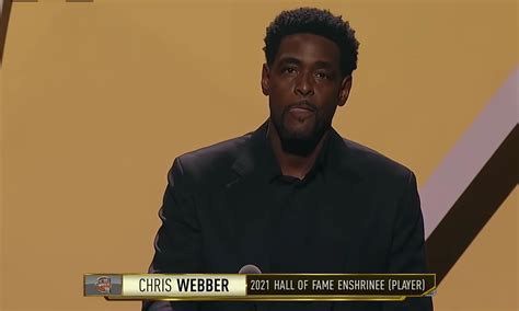 Chris Webber Hall of Fame Enshrinement Speech – SportsGuys.net