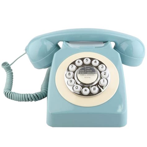 Buy Sangyn Retro Landline Telephone Classic Rotary Design Old Fashioned ...