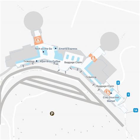 San Diego Airport Terminal 1 Map & Guide