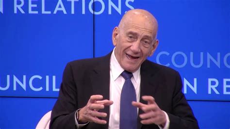 A Conversation With Ehud Olmert | Council on Foreign Relations