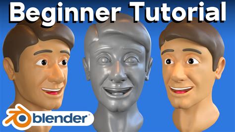 Sculpting a Stylized Face For Beginners (Blender Tutorial) - BlenderNation