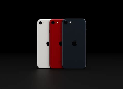 Apple IPhone SE 2022 In All Official Colors Model - TurboSquid 1867181