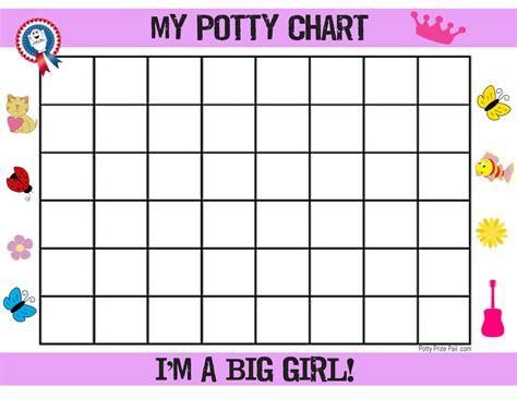 Free Printable Potty Charts