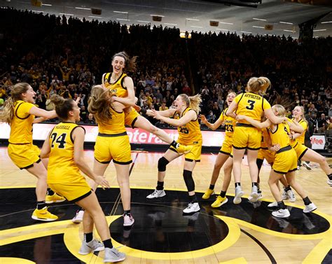 Photos: Iowa Women’s Basketball senior day and Big Ten championship ...