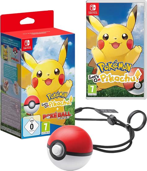 Nintendo Pokemon: Let's Go, Pikachu! Bundle (inkl. Pokéball Plus ...