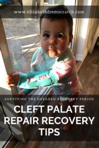 Cleft Palate Repair Recovery Tips - Elizabeth From Scratch