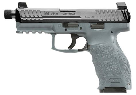 Heckler and Koch VP9 Tactical Gray 9mm 4.09" Barrel 10-Rounds Night ...