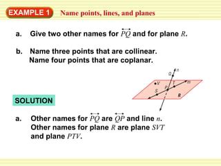 Points, Lines and Planes | PPT