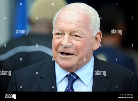 Wigan Athletic's chairman Dave Whelan before kick off Stock Photo - Alamy