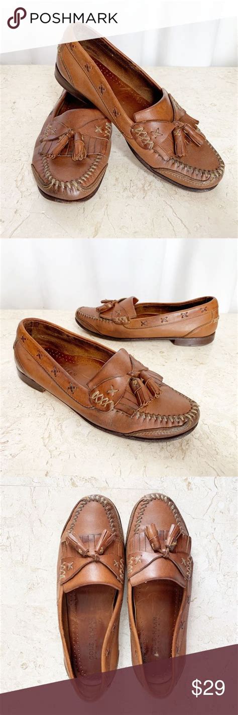 Cole Haan Shoes Womens 8 M Brown Leather Loafers | Brown leather ...