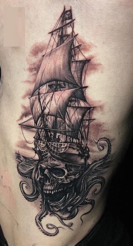 95+ Ship Tattoos That Will Set Sail Your Imagination. – 2000 Daily