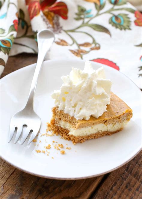 The Ultimate Pumpkin Pie Cheesecake - Barefeet In The Kitchen