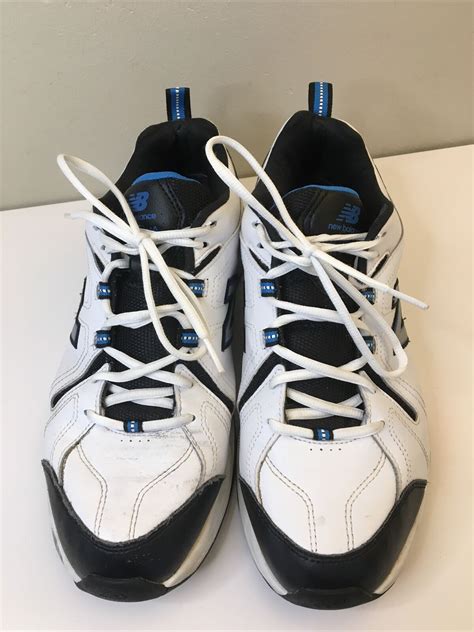 New Balance 608v4 Mens Size 12 White Blue Black and Gray Abzorb MX608V4R | eBay