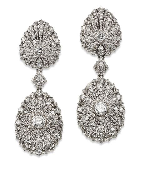 DIAMOND EARRINGS, BUCCELLATI | Christie's