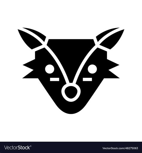 Arctic fox icon Royalty Free Vector Image - VectorStock