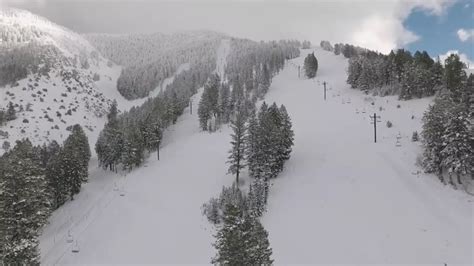 Drone Video Shows Pebble Creek Ski Area Before Next Week's Open