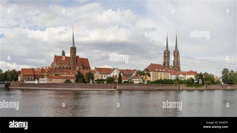 Poland, Wroclaw, Cathedral on Cathedral Island Stock Photo - Alamy