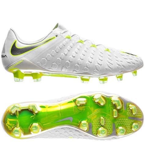 Nike Hypervenom Phantom 3 Elite FG Just Do It - White/Volt