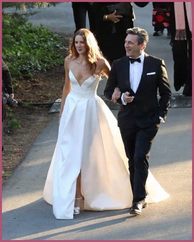 Inside Jon Hamm and Anna Osceola's Wedding in California Outdoor Ceremony - Bridal Biography ...