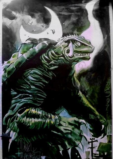 Gamera, in Art lover's Hec Comic Art Gallery Room