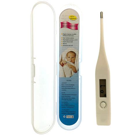 Digital Oral Thermometer- 5/Pack