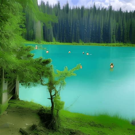 The Enchanted Lake · Creative Fabrica